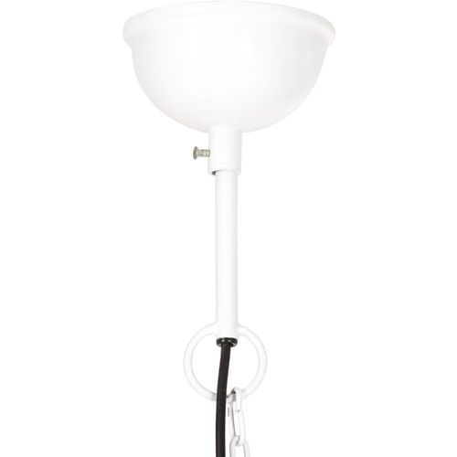 Industrijska viseća svjetiljka 25 W bijela okrugla 40 cm E27 slika 8