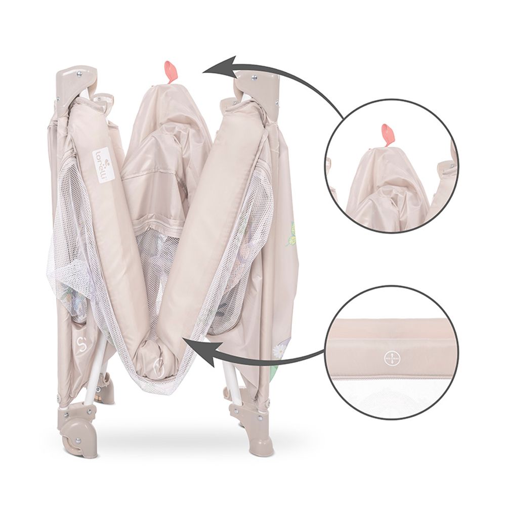 Lorelli Vikend krevetac sa krovom Sweet Home, Beige - 2 Nivoa slika 8