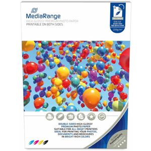 MediaRange FOTO PAPIR A4 50kom 220g SJAJNI DUAL za InkJet pisače , MRINK118