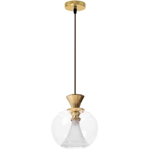 TOOLIGHT Stropna svjetiljka Viseća staklena kugla zlatna APP902-1CP slika 7