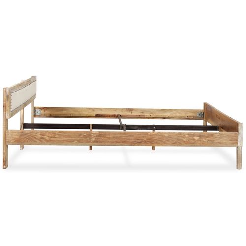 Okvir za krevet od masivnog drva manga 160 x 200 cm slika 3