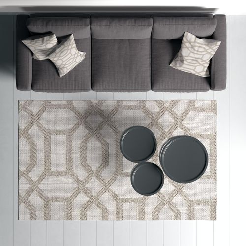 TANKA Staza Woopamuk391 Grey Rug (180 x 280) slika 2