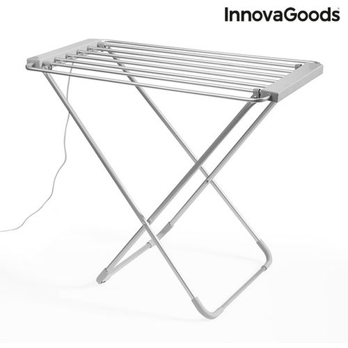 InnovaGoods sklopivi električni stalak za sušenje odjeće 100W Sivi  51x110x4cm slika 1