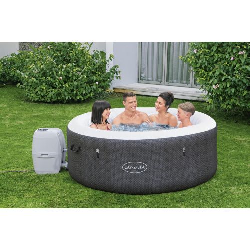 Masažni bazen-Jacuzzi na napuhavanje Bestway Lay-Z-Spa Miami 180*66cm - crni slika 4