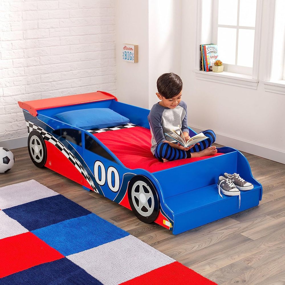 Kinder Home Dječiji krevet Race, 130x70cm slika 5