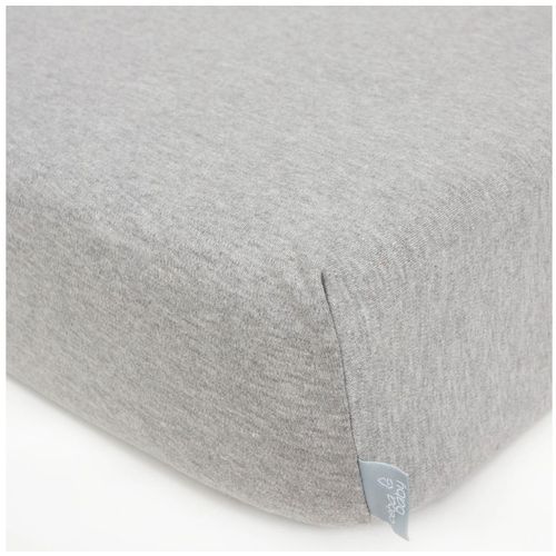 Ceba Baby posteljina Jersey s elastičnom trakom(120x60) Light grey slika 2