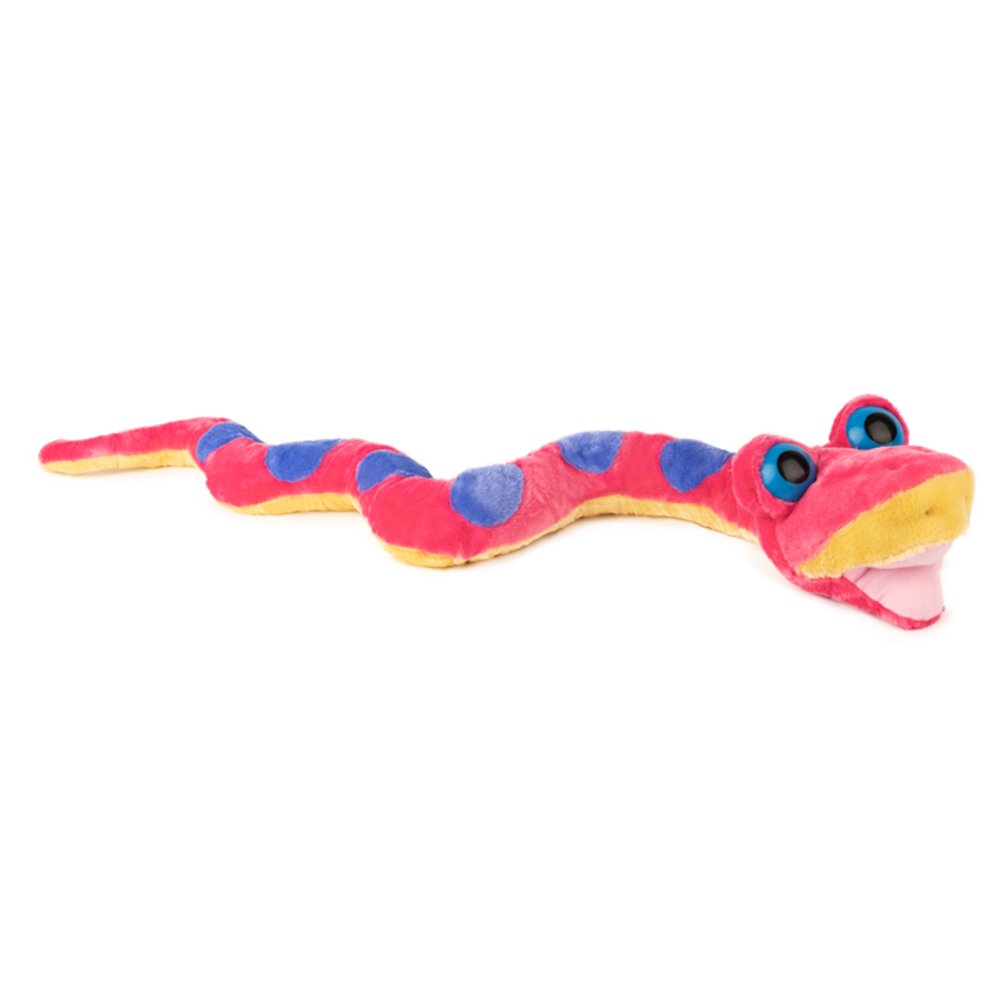AMEK Plišana igračka Zmija 114cm, Roza slika 1
