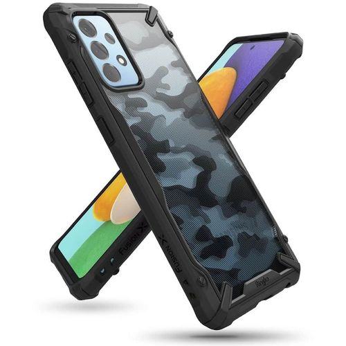 Ringke Fusion X Design Samsung Galaxy A52 4G/A52 5G/A52s 5G, Camo Black slika 3