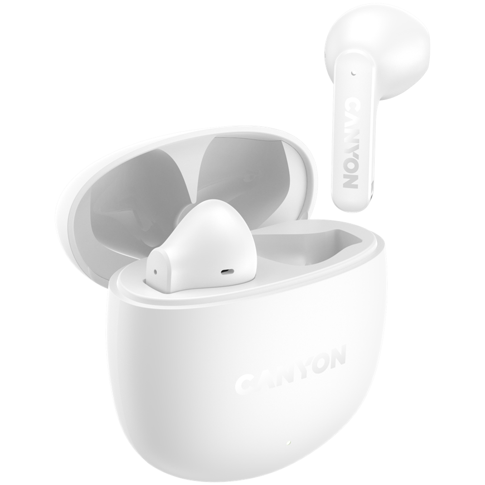 CANYON Bežične slušalice OnGo 13 Semi-in-ear, White slika 2