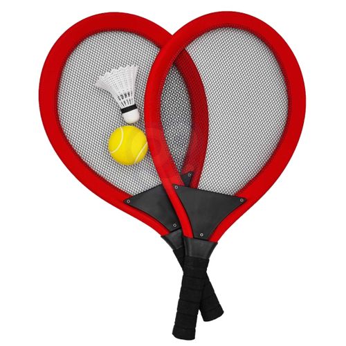 Woopie set za badminton - crveni slika 3