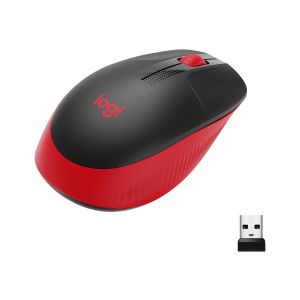 Miš Logitech M190 Full-size wireless Red, 910-005908