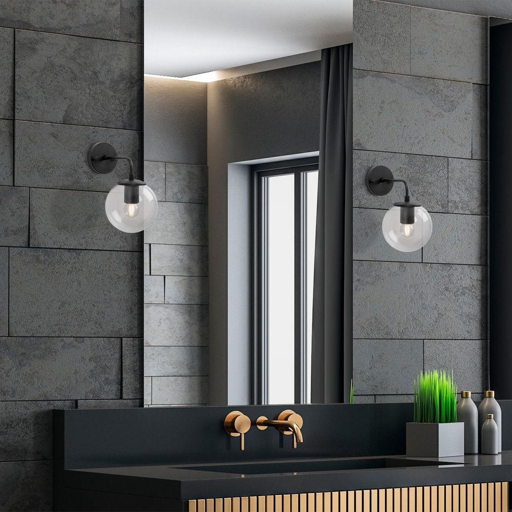 Viran - Crna Zidna Lampa 10900 slika 2