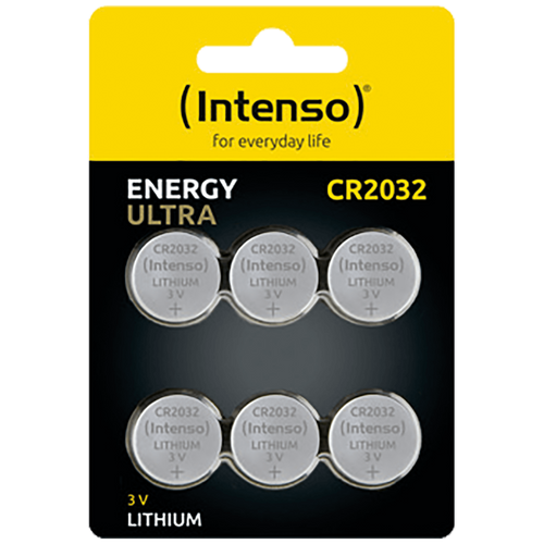 (Intenso) Baterija litijska, CR2032/6, 3 V, dugmasta, blister  6 kom - CR2032/6 slika 1