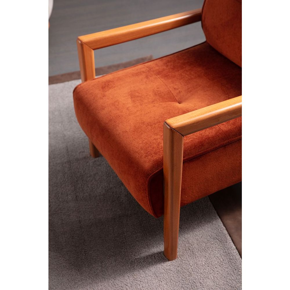 Wing Chair Drop Berger - Narandžasta slika 4