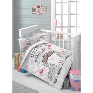 Sweet White
Pink
Beige
Black Ranforce Baby Quilt Cover Set