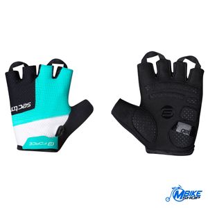 Force Rukavice za biciklizam Sector Lady Gel Black/Turquoise