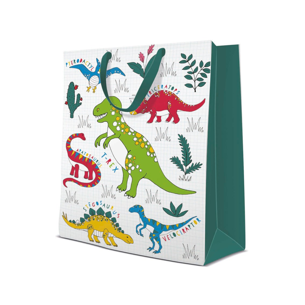 1020402 Ukrasna vrećica Dinosauri 30x41x12cm slika 1