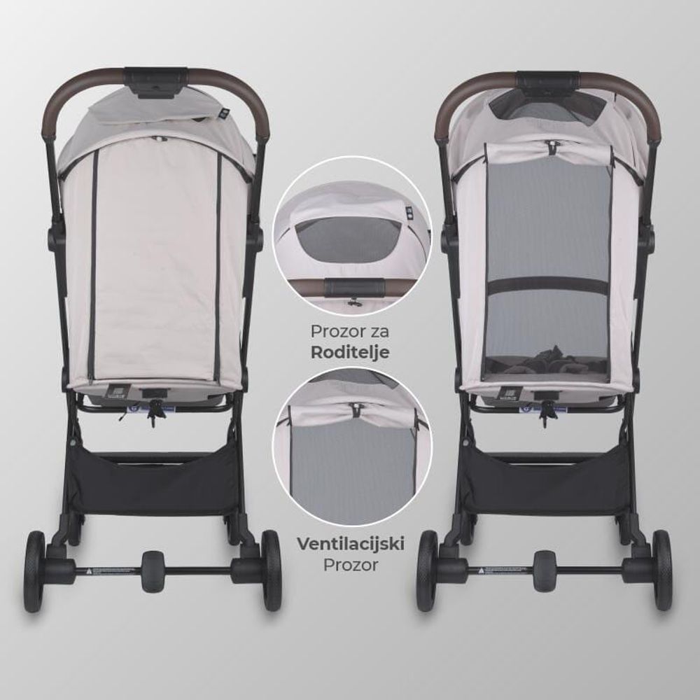 Coccolle® Kolica za bebe Melia, Pearl Mist slika 8