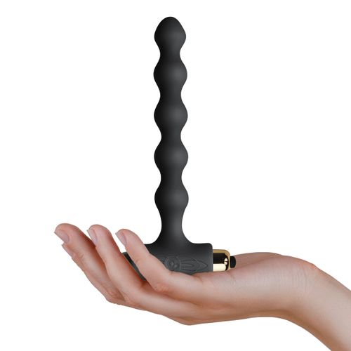 Analni vibrator Petite Sensations Pearl, crni slika 3