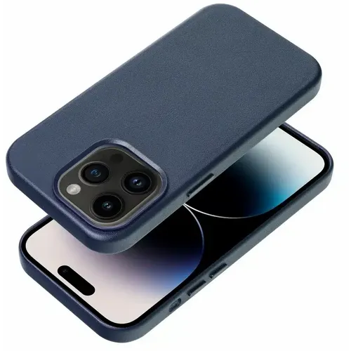 Kožna maska Mag Cover za iPhone 14 Pro plava slika 3