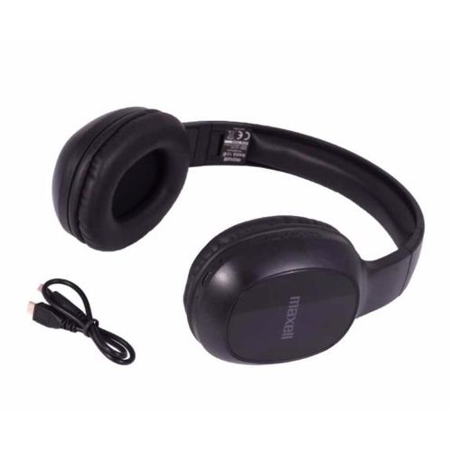 MAXELL Slušalice BASS 13 HD1 BLUETOOTH 5.0 crne slika 1