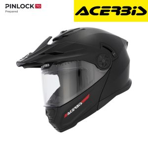 Modularna - flip up kaciga za motor vel.S Acerbis Rider - Crna
