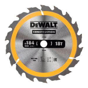 LIST KRUŽNE PILE ZA DRVO 18 Z 184x16mm Dewalt DT1938