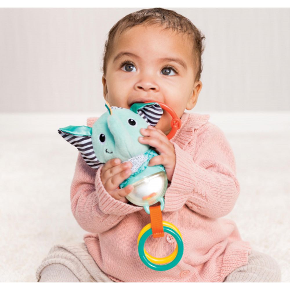 Infantino 216318 Plišana Igračka Light & Chime - Slon slika 2