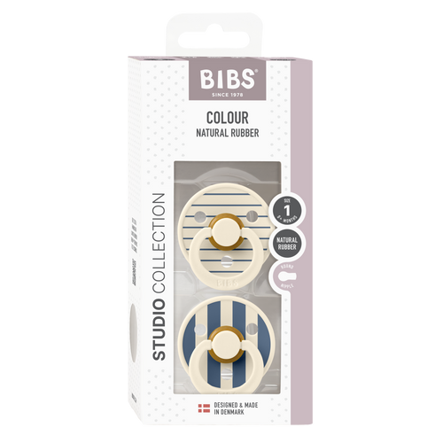 BIBS STUDIO varalica Pin Ivory Steel Blue mix 0-6M slika 2