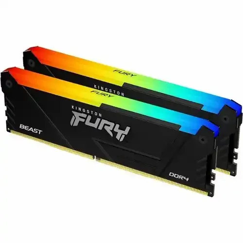 Memorija DDR4 32GB 3200MHz Kingston Fury Beast RGB  KF432C16BB12AK2/32 slika 1