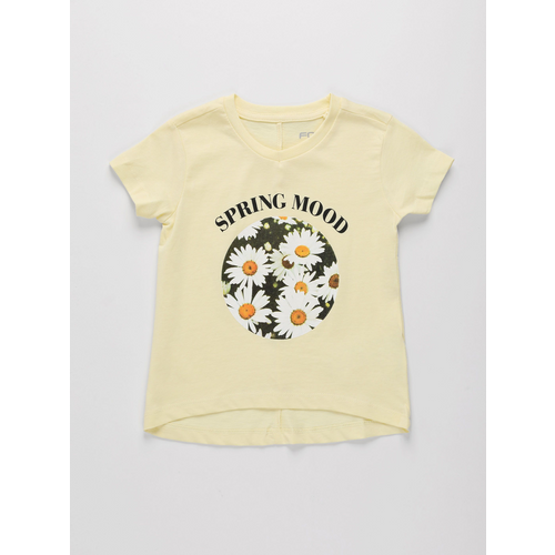 FOX Majica za devojčice Spring Mood žuta slika 1