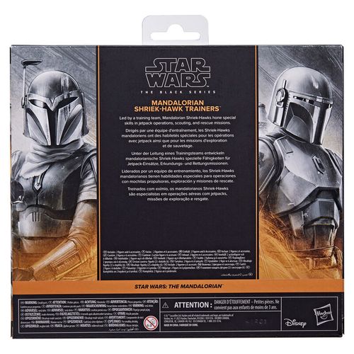 Star Wars The Mandalorian - Set figura Mandalorian i Shriek-Hawk (2 figure, 15 cm) slika 10