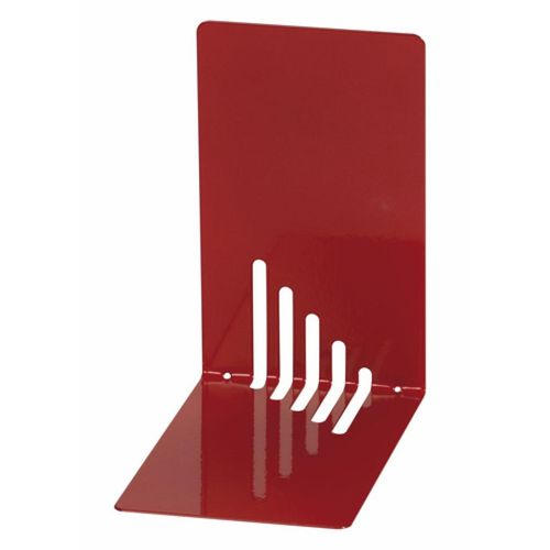 Držač za knjige metalni crveni Wedo 14,0 x 8,5 x 14,0 cm slika 1