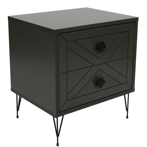 Luna - Anthracite Anthracite Nightstand slika 7