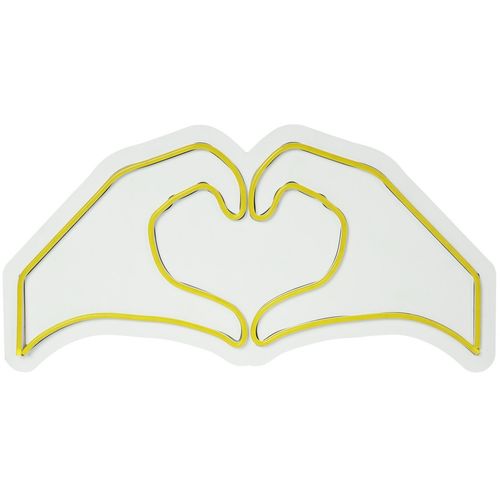 Wallity Ukrasna plastična LED rasvjeta, Sweetheart - Yellow slika 13