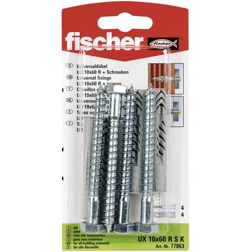 Fischer UX 10 x 60 RS K univerzalna tipla 60 mm 10 mm 77863 1 Set slika 1
