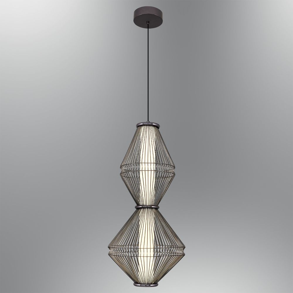 Plafonska Luster 3224-2-24 Platinum slika 1