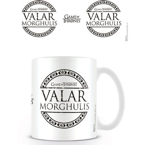 Game of Thrones Valar Morghulis mug slika 1