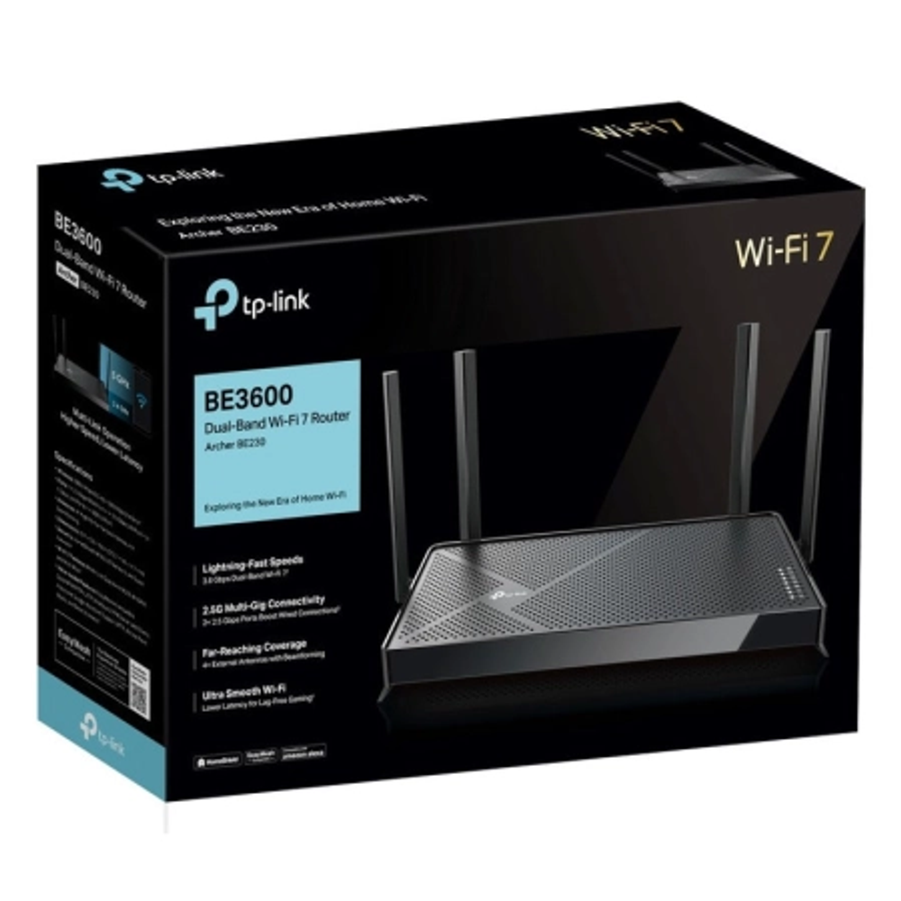 TP-Link Archer BE230 BE3600 WiFi 7 Dual Band Router slika 4