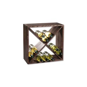 KESPER KSP69241 POLICA ZA VINO BOROVO DRVO 50X50X25CM