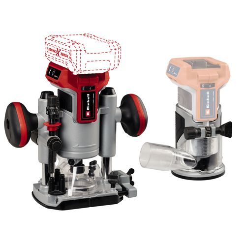 EINHELL Professional akumulatorska glodalica u setu Power X-Change TP-RO 18 Set Li BL-Solo slika 1