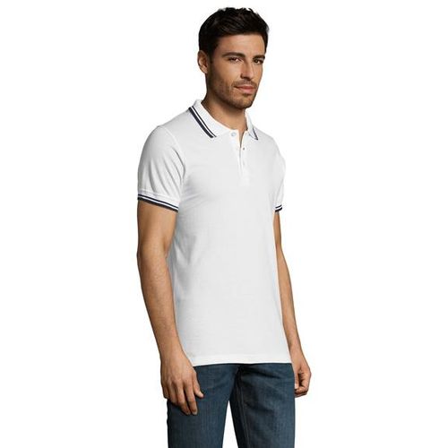 PASADENA MEN muška polo majica sa kratkim rukavima - Teget/bela, 3XL  slika 2