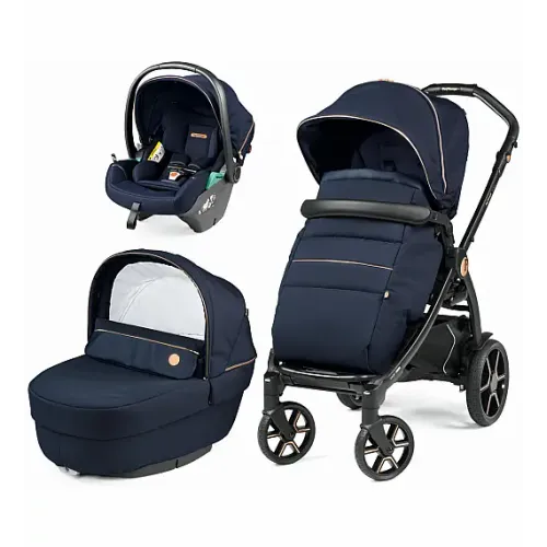 Peg Perego kolica 3u1 Book Lounge, Blue Shine slika 1