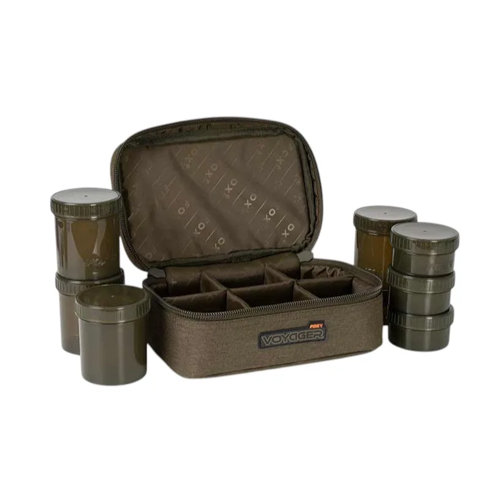 CLU567 Fox Voyager® 8 Pot Hookbait Case slika 1
