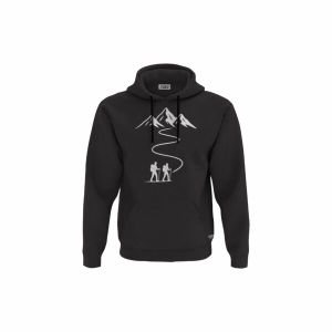 XGB3 Duks sa kapuljačom i džepom Mountaineers Tee Black