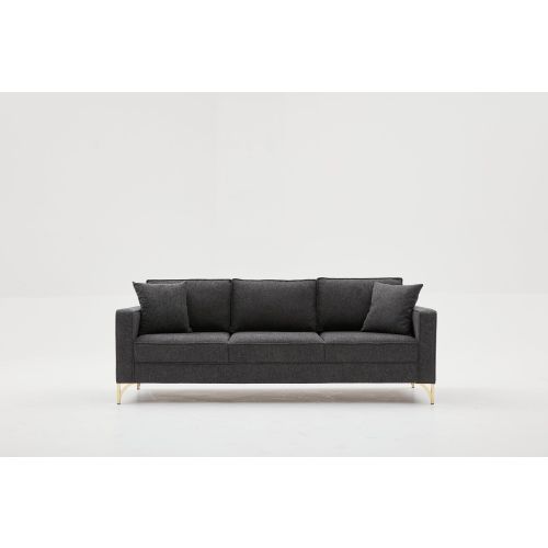 Atelier Del Sofa Trosjed, Antracit Zlato, Berlin - Anthracite, Gold slika 9