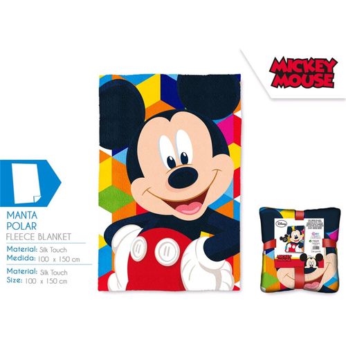 Mickey mouse fleece blanket slika 1