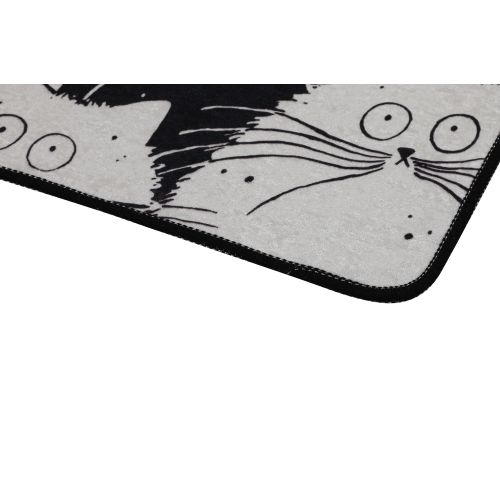 White Cats  Multicolor Bathmat Set (2 Pieces) slika 6