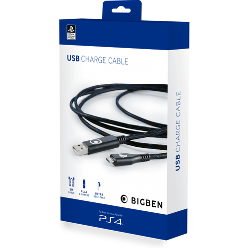 BigBen PS4 Official USB Charging Cable 3m slika 4