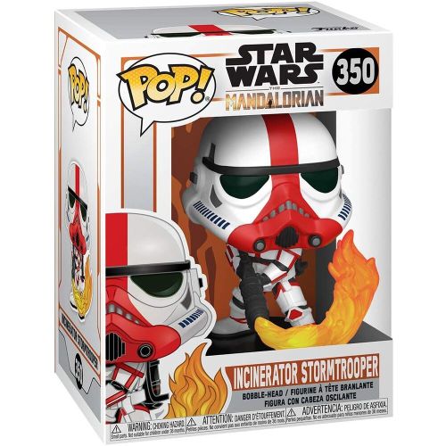 Funko POP figura Star Wars Mandalorian Incinerator Stormtrooper slika 3